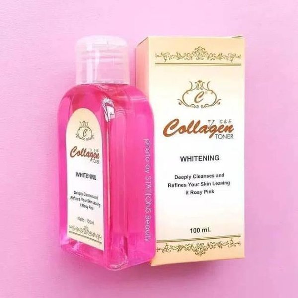 Toner Collagen Asli dan Palsu