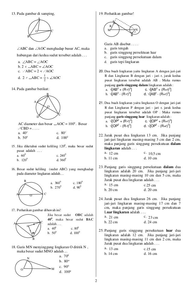 10 Rahasia Lulus Ujian dengan Bank Soal dan Pembahasan Matematika Kelas 8 Semester 1 Terbaru