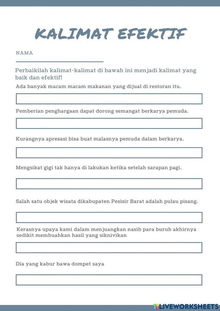5 Contoh Soal Bahasa Indonesia Kelas 3 tentang Kalimat Efektif yang Sering Muncul di Ujian 2026
