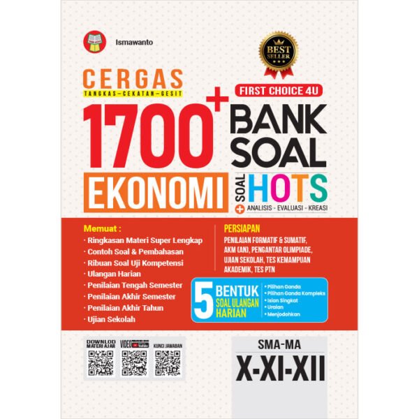 Cergas 1700 Bank Soal Ekonomi Untuk SMA-MA Kelas X-XI-XII - Yrama
